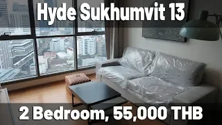 Hyde Sukhumvit 13 2 bedroom 77 sqm 55,000 THB