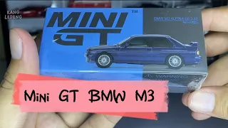 Mini GT 120 BMW M3 (E30) ALPINA B6 3.5S Alpina Blue