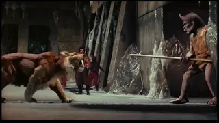 Sindbad and tyger eyes smilodon vs troglodyte