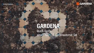 GARDENA smart Haus- & Gartenautomat Set - Kurzanleitung