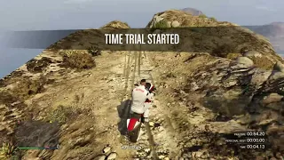 How To Complete GTA V Down Chiliad Time Trial in 32 Seconds