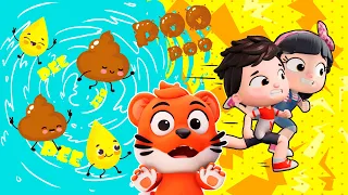 💩🚽 Poo Poo Song! 👶 Potty Training Success! 💪🎉 Good Habits Songs Compilation #appMink Kids Song