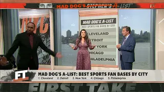 Stephen A. isn’t very happy with Molly 🤣 | First Take