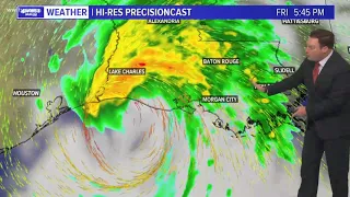 Friday 4 pm Hurricane Delta update - Storm to lash Louisiana coast as it makes landfall