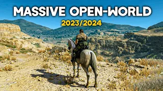 TOP 13 NEW Massive OPEN WORLD Upcoming Games of 2023 & 2024