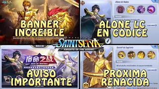 UPDATE F RESULTA LLENO DE NOTICIAS!! AVISO SUPER IMPORTANTEEEE!! Saint Seiya Awakening KOTZ