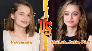 Shiloh Jolie-Pitt VS Vivienne Jolie-Pitt (Brad Pitt's Daughter) Transformations 👑 From Baby To 2023