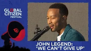 John Legend: 'We Can't Give Up'