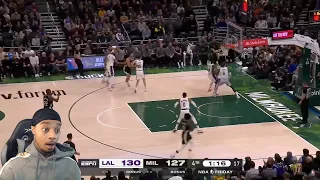 FlightReacts To Lakers at Bucks Highlights December 2, 2022!
