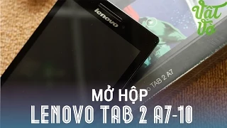 [Review dạo] Đánh giá nhanh Lenovo Tab 2 A7-10: máy tính bảng giá dưới 2 triệu