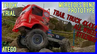 MERCEDES BENZ ATEGO RACE TRUCK AS PROTOTYPE RC TRIAL TRUCK ALL WHEEL STEERING