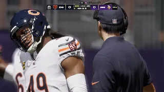 Madden NFL 24 | Chicago Bears vs Minnesota Vikings - Gameplay PS5