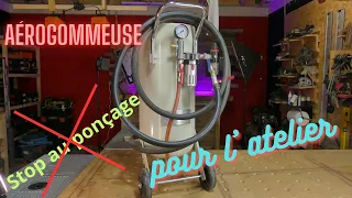 Comment remplacer le ponçage par l'Aérogommeuse / sableuse