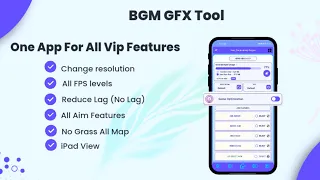HOW TO USE BGM GFX TOOL [HINDI] | BGM GFX TOOL FOR V2.1 UPDATE | BEST GFX WITH VIP FEATURES