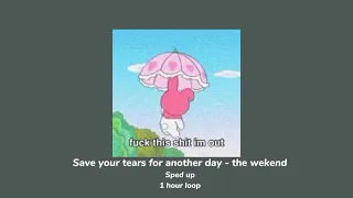 Save your tears for another day - sped up 1 hour loop