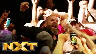 Triple H rejoices with NXT crowd following live premiere: NXT Exclusive, Sept. 18, 2019