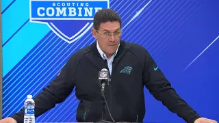 Ron Rivera Press Conference at Combine