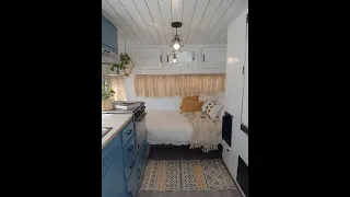 Camper Trailer Makeover ( BohoFarmhouse Style Design)