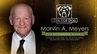 2015 Outstanding Alumnus - Marvin A. Meyers - Jordan College of Agricultural Sciences and Technology