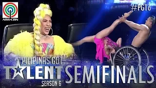 Pilipinas Got Talent 2018 Semifinals: Julius and Rhea- Wheelchair Dance