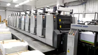 KOMORI lithrone 28P -10 colours 5+5