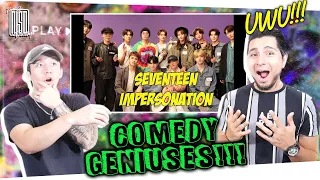 PT.2! Seventeen Impersonating Each Other + Inside Jokes and References | REACTION