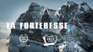 Our Third and last Couloir on Les Dents du Midi | LA FORTERESSE - Short Ski Movie