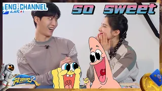 【Plus】#FanChengcheng and #ZhangJingyi imitate SpongeBob SquarePants | #keep running China