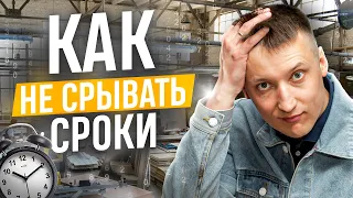 Как не срывать сроки выполнения заказов перед покупателями и клиентами? // Диаграмма Ганта