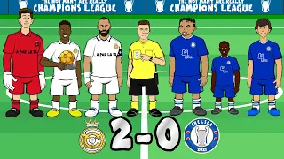 REAL MADRID vs CHELSEA 2-0 (Champions League Highlights Goals Benzema Asensio 2023)