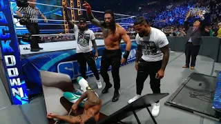 Roman Reigns Attacks Montez Ford ~ WWE SmackDown Highlights 24 September 2021 ~ WWE SmackDown