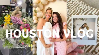 HOUSTON VLOG | throwing my bestie the most perfect baby shower!