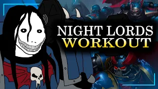 DANCE WITH THE DEAD Workout Playlist 🎵 Spacemarine Workout |  Night Lords 🔵 Ave Dominus Nox