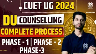 Delhi University 2024 Complete Counselling Process Explained | DU CSAS Portal Registration 2024