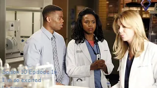 Grey's anatomy S10E16 - I'm so excited - Le tigre