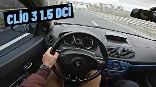 65 BEYGİR CLİO 3 ALINIR MI ? RENAULT CLİO 3 1.5 DCİ İNCELEME | POV SÜRÜŞ