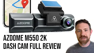 AZDome M550 Dash Cam Full Review (Impressive hardware!)
