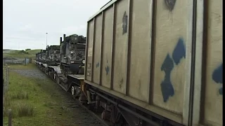 MOD train to Cwmbargoed via Ystrad Mynach, June 2002