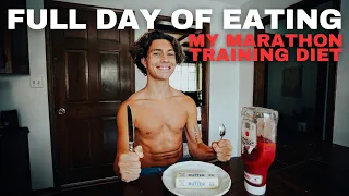 FULL DAY OF EATING | My Marathon Training Diet