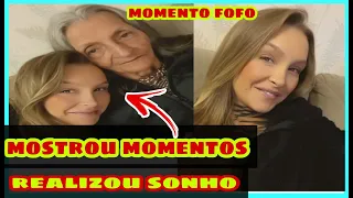 📛 A atriz CARLA DIAZ compartilha momentos com sua AVÓ e celebra mais um SONHO REALIZADO