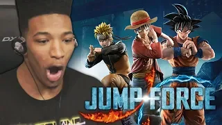 ETIKA REACTS TO JUMP FORCE LAUNCH TRAILER
