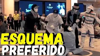 Jabbawokeez dançando Esquema preferido remix