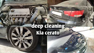 Cerato Kia car wash is dirty | cleaning a  filthy cerato kia | peyman garage| deep cleaning | asmr