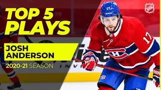 Top 5 Josh Anderson Plays from the 2021 NHL Season