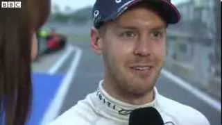 Sebastian Vettel on 'unbelievable' race: Korean GP 2013 - BBC F1