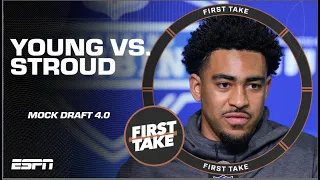 🚨 Mock Draft 4.0 🚨Bryce Young vs. C.J. Stroud for the No. 1 spot 🍿 | First Take