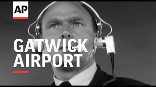 Gatwick Airport - 1958 | Movietone Moment | 9 June 2023