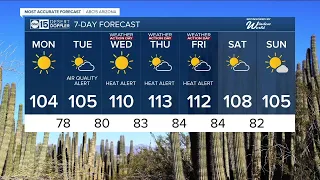 Dangerous heat expected later this week