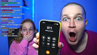 calling whoever my viewers say with my sister