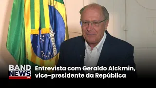 BandNews TV entrevista Vice-presidente da República, Geraldo Alckmin